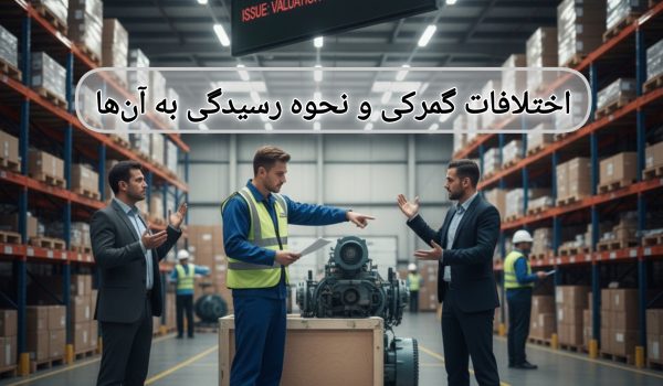اختلافات گمرکی و نحوه رسیدگی به آن‌ها