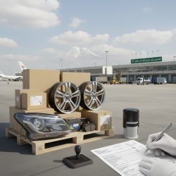 ترخیص قطعات خودرو در گمرک بازرگان
