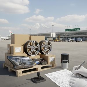 ترخیص قطعات خودرو در گمرک بازرگان