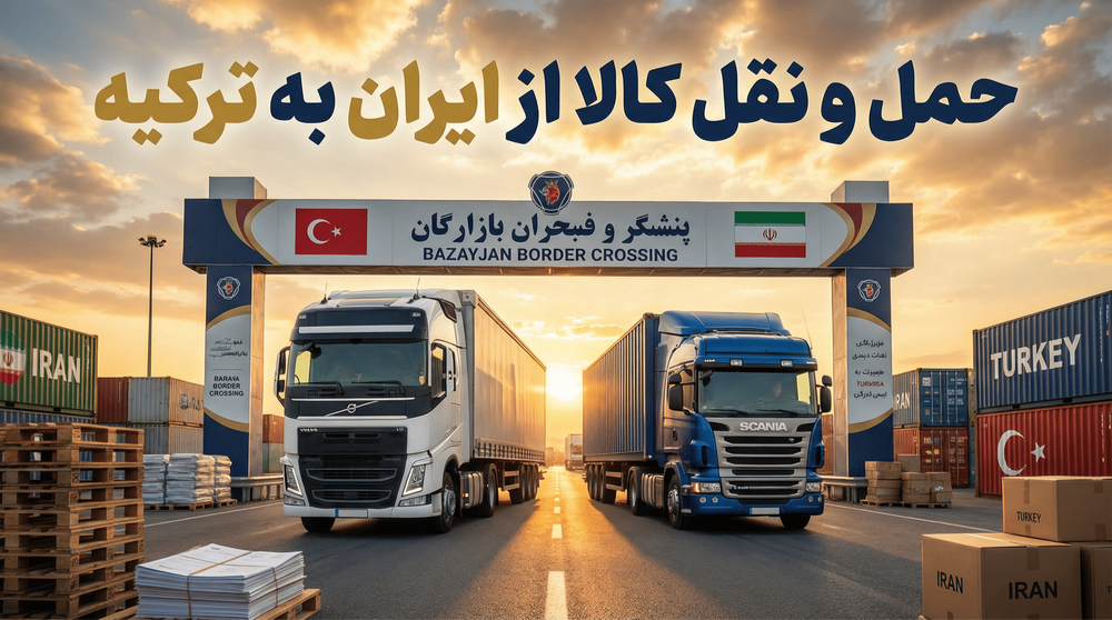 حمل و نقل کالا از ایران به ترکیه