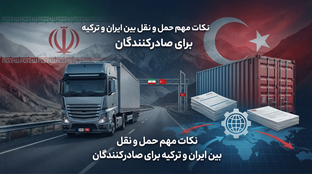 نکات مهم حمل و نقل بین ایران و ترکیه
