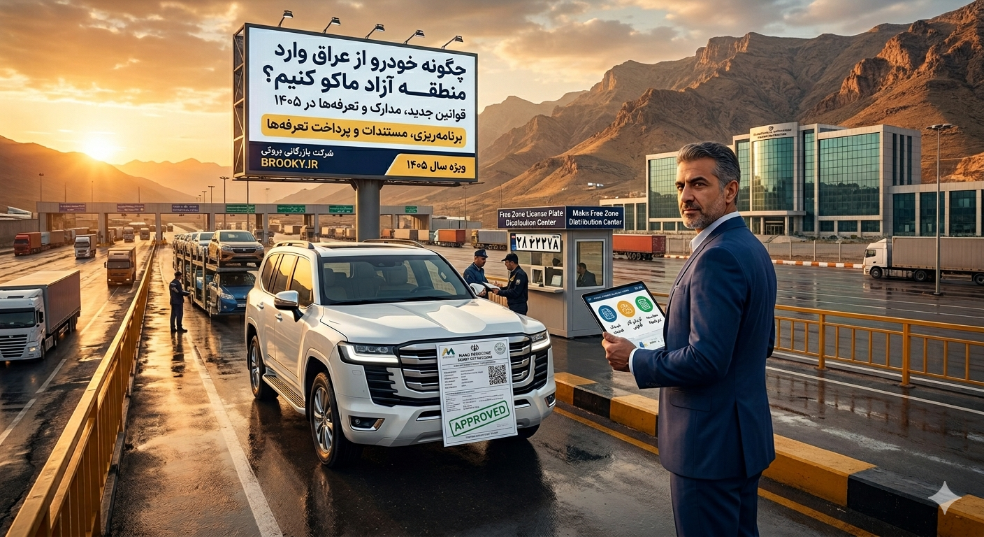 چگونه خودرو از عراق وارد منطقه آزاد ماکو کنیم؟ | قوانین جدید، مدارک و تعرفه‌ها در ۱۴۰۵