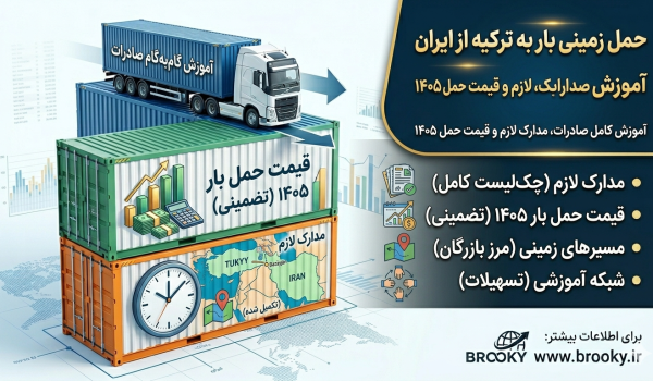 حمل و نقل جاده‌ای ایران به ترکیه | بررسی مسیر بازرگان، قیمت حمل و زمان ترانزیت