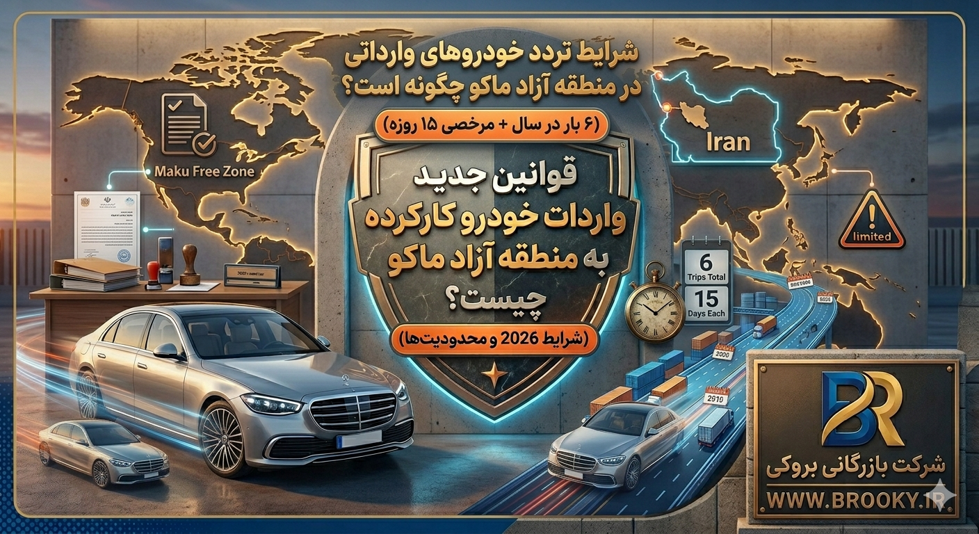 شرایط تردد خودروهای وارداتی در منطقه آزاد ماکو چگونه است؟ (۶ بار در سال + مرخصی ۱۵ روزه)