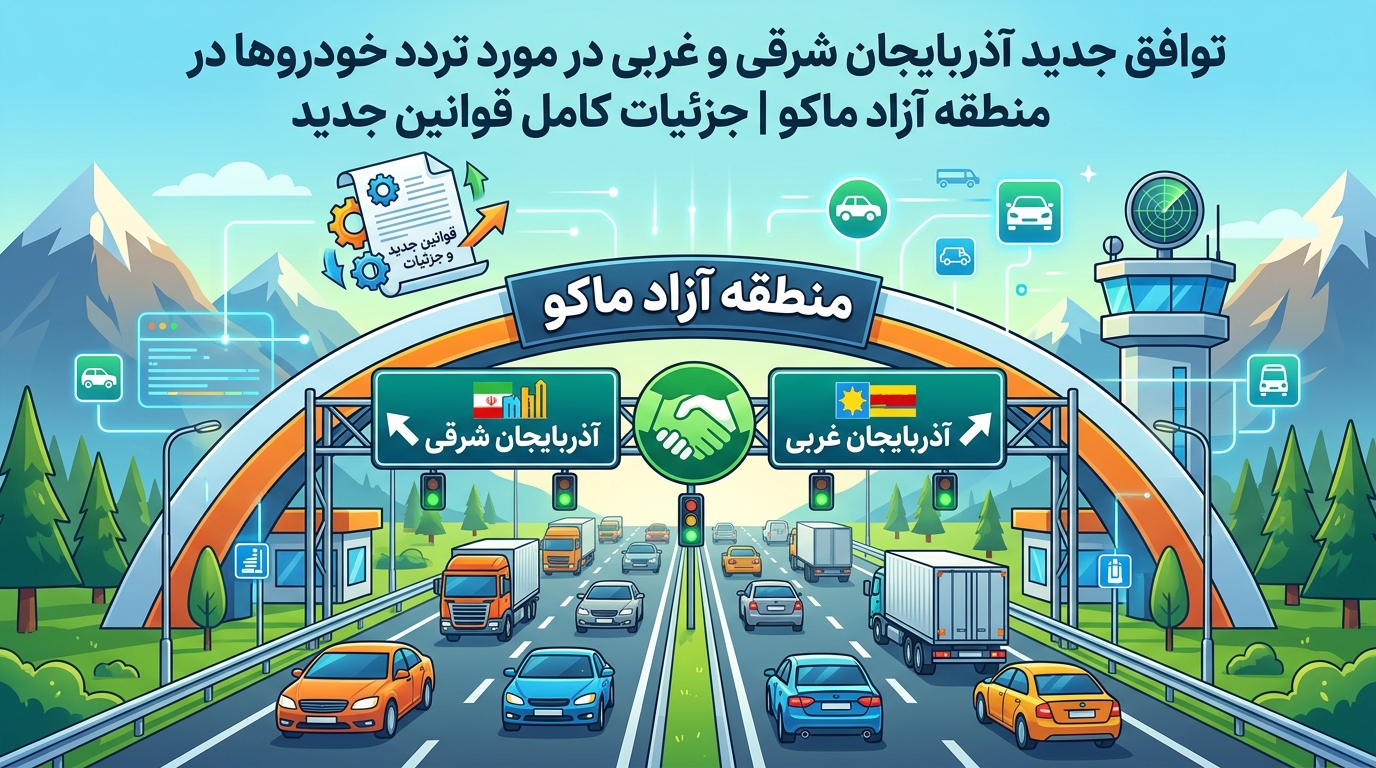 توافق جدید آذربایجان شرقی و غربی درباره تردد خودروهای منطقه آزاد ماکو | جزئیات کامل قوانین جدید