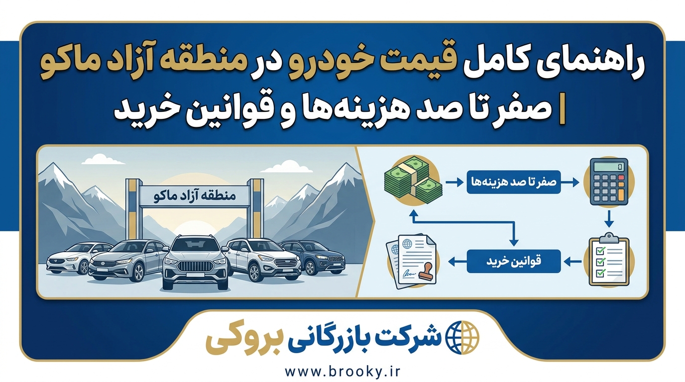 راهنمای کامل قیمت خودرو پلاک منطقه آزاد ماکو | صفر تا صد هزینه‌ها و قوانین خرید
