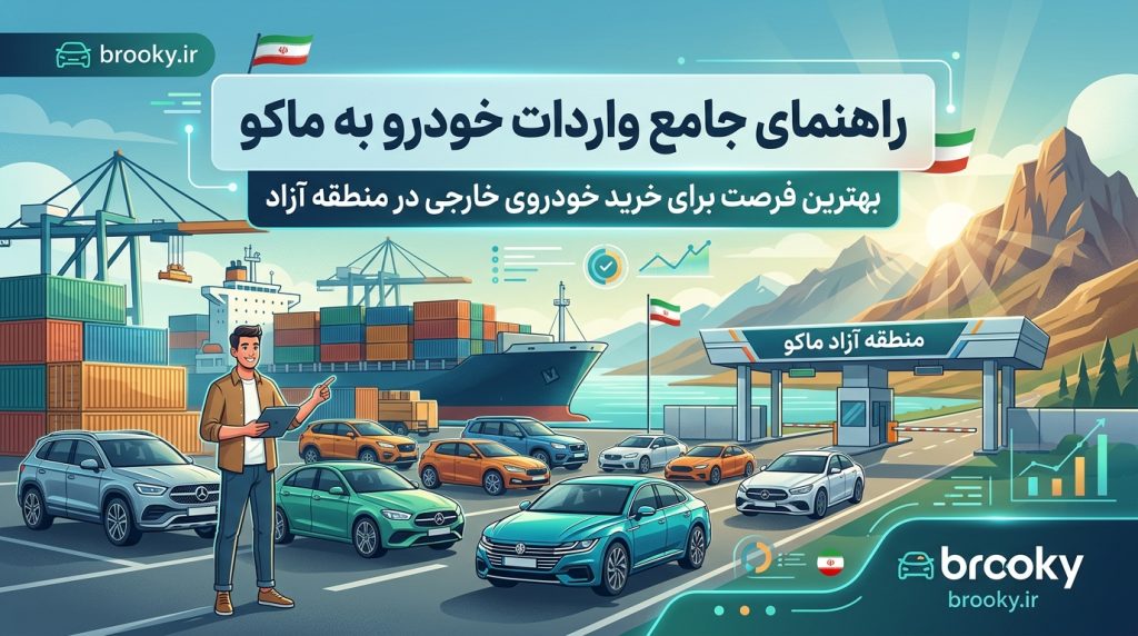 راهنمای جامع واردات خودرو به ماکو | بهترین فرصت خرید خودرو خارجی در منطقه آزاد