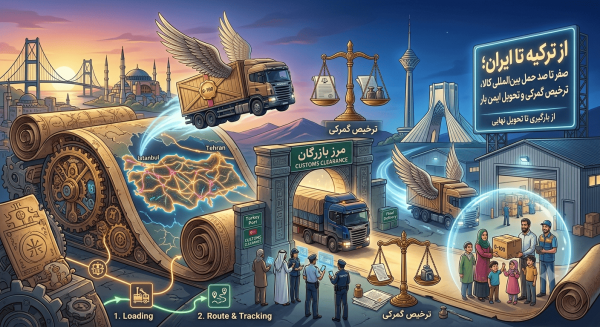 از ترکیه تا ایران؛ صفر تا صد حمل بین‌المللی کالا، ترخیص گمرکی و تحویل ایمن بار