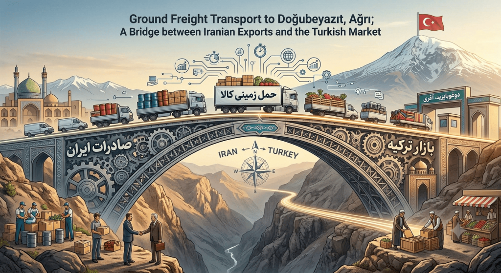 حمل زمینی کالا به دوغوبایزید آغری؛ پلی میان صادرات ایران و بازار ترکیه
