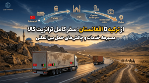 از ترکیه تا افغانستان؛ صفر تا صد ترانزیت کالا، انتخاب مسیر و خدمات حمل بین‌المللی