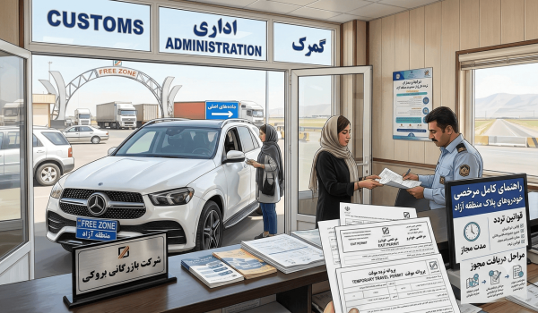 راهنمای کامل مرخصی خودروهای پلاک منطقه آزاد؛ قوانین تردد، مدت مجاز و مراحل دریافت مجوز