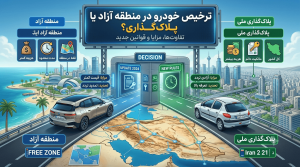 ترخیص خودرو در منطقه آزاد یا پلاک‌گذاری؟ تفاوت‌ها، مزایا و قوانین جدید
