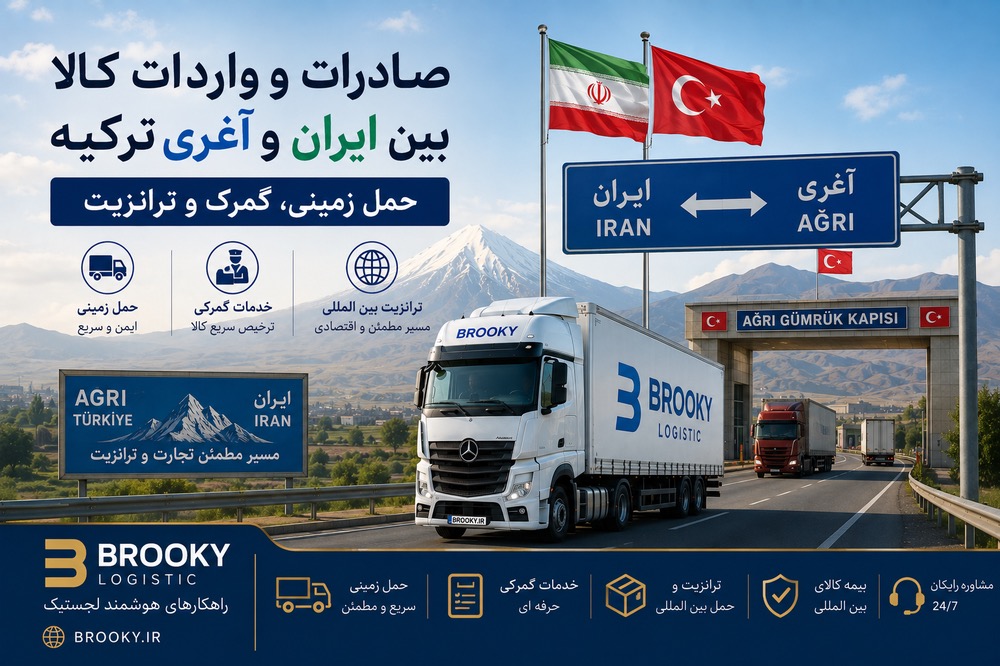صادرات و واردات کالا بین ایران و آغری ترکیه | حمل زمینی، گمرک و ترانزیت
