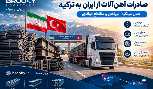 صادرات آهن آلات از ایران به ترکیه | حمل میلگرد، تیرآهن و مقاطع فولادی