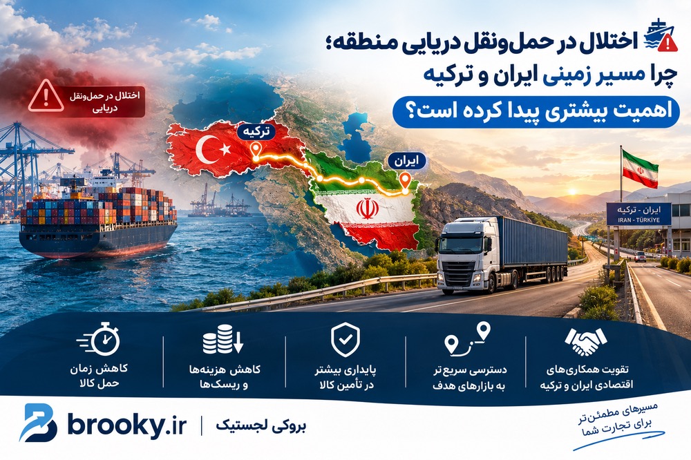 اختلال در حمل‌ونقل دریایی منطقه؛ چرا مسیر زمینی ایران و ترکیه اهمیت بیشتری پیدا کرده است؟
