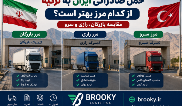 حمل صادراتی ایران به ترکیه از کدام مرز بهتر است؟ مقایسه بازرگان، رازی و سرو