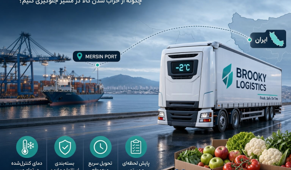 حمل بار فاسدشدنی از بندر مرسین به ایران | چگونه از خراب شدن کالا در مسیر جلوگیری کنیم؟