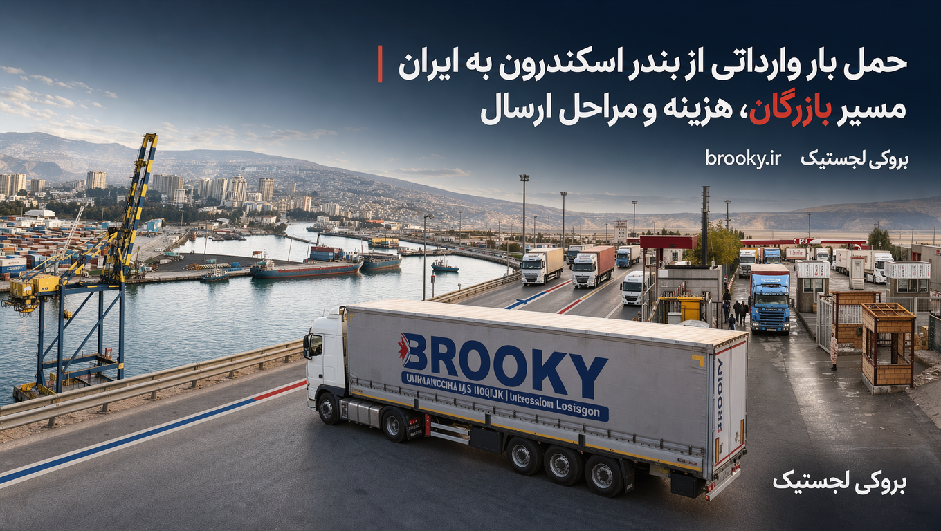 حمل بار وارداتی از بندر اسکندرون به ایران | مسیر بازرگان، هزینه و مراحل ارسال